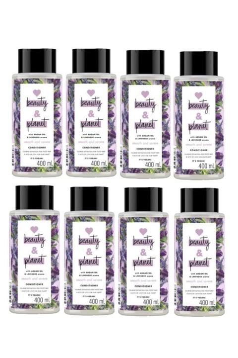 Love Beauty and Planet Saç Kremi Argan Ve Lavanta 400 Ml X 8 Adet