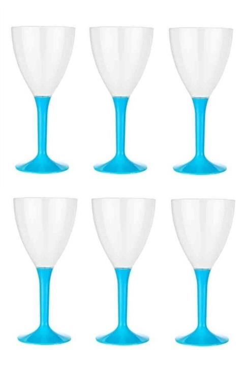 Aker Hediyelik Kullan At Plastik Bardak 20 Adet Mavi