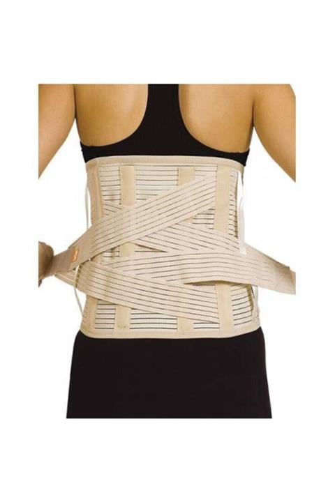 MEDİKALBİM Lumbosakral Demirli Bel Desteği Bandı Bel Kayması Siyatik Korsesi