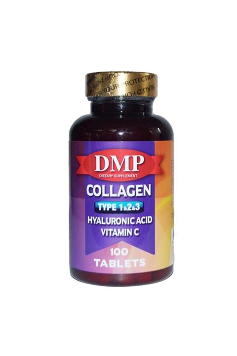 DMP Collagen Tip 1 2 3 Hyaluronic Acid Vitamin C 100 Tablets