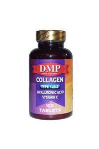 DMP Collagen Tip 1 2 3 Hyaluronic Acid Vitamin C 100 Tablets