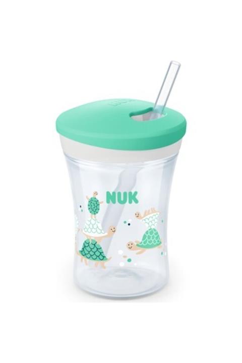 Nuk Yeni Action Cup Bardak Beyaz Suluk 230 ml