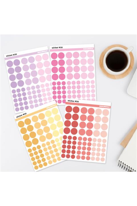 MuslimWalk Azfendak Puantiye Sticker Seti - #20