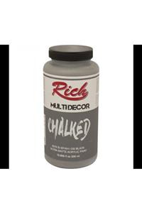 Rich Multi Decor Chalked Akrilik Boya 500 cc. 4576 İS SİYAHI