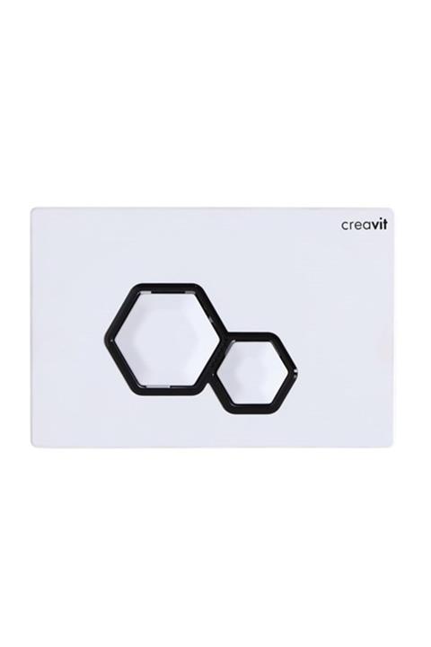 Creavit Dia Kumanda Paneli Beyaz/siyah
