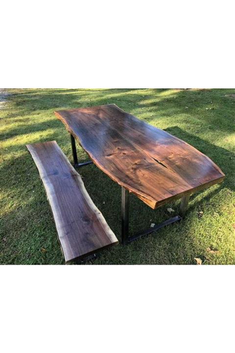 Latanwood Masif Masa Ve Bench