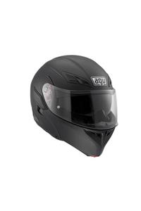 AGV Compact St Solid Plk Matt Black Çene Açilir Kask