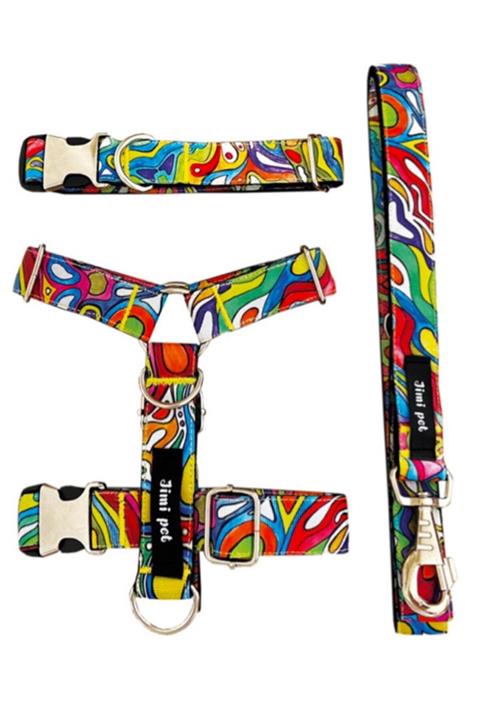 Jimi pet Tasma Seti Medium Beden Pastel Model