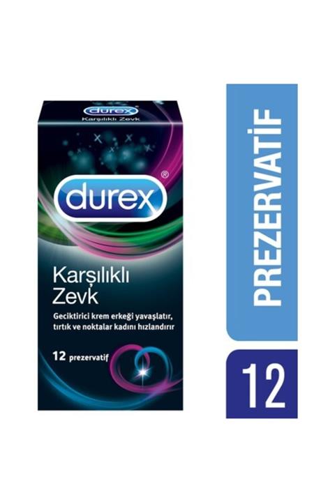 Durex Karşılıklı Zevk Prezervatif 12'li