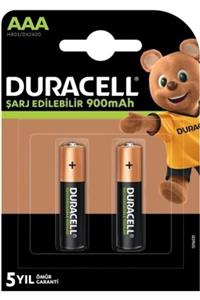 Duracell Şarj Edilebilir Aaa Ince Kalem 900mah 2 Adet (2pk Alana 10tl Indirim)