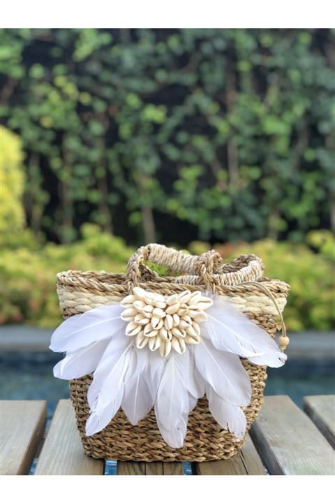 Glamazon ist Tasarım Deniz Kabuklu Çanta