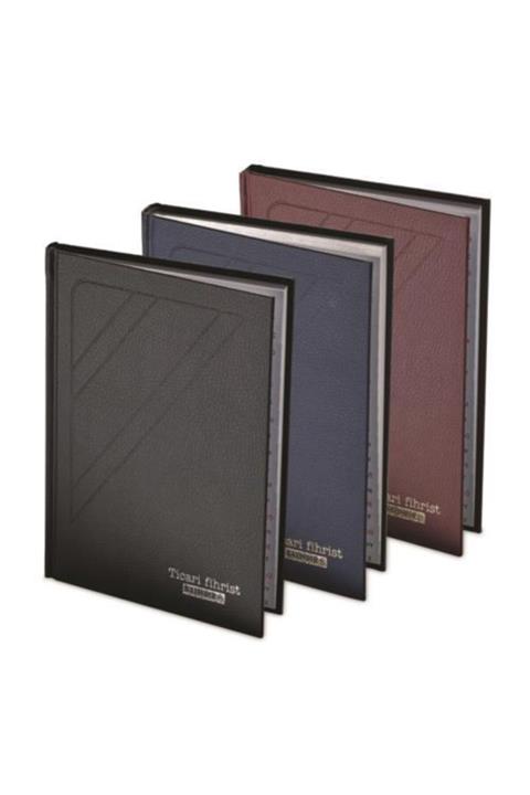 Cem Ticari Fihrist 20x28 Cm Her Harfte 16 Yaprak