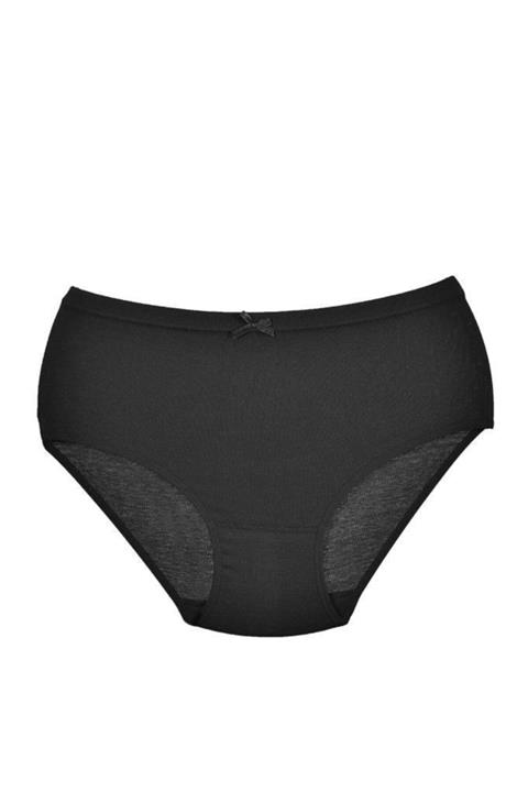 Almila (6 Lı) Siyah Ribana Bato Kadın Slip Külot 2019
