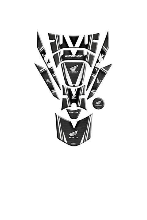 Honda Pcx 2018 Tank Pad Set 11 Parça 005 (pcx2018set005)