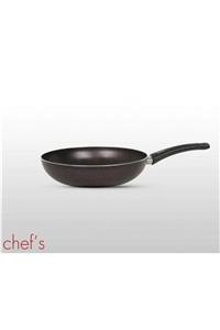 Chef Master Chef's 28cm Granit Efektli Wok Tava