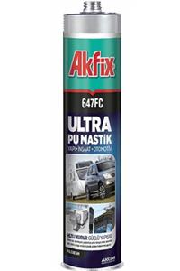 DIGERUI Akfix 647fc Ultra Siyah Pu Mastik Silikon 280 Ml Yapı Inşaat Otomotiv