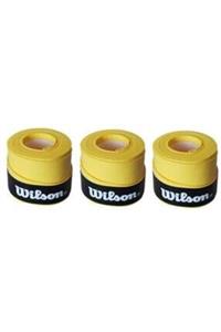 Wilson 3 Adet Comfort Bowl O'grips Tekli Sarı Grip As-gss3