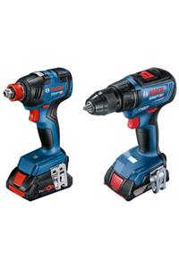 Bosch Gdx 18v-200 + Gsr 18v-50+ 2 X Gba 18v 4.0ah + Gal 18v-40 L-boxx