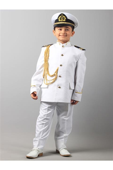 Tor Store Denizci Subay Üniforması Çocuk Kostümü