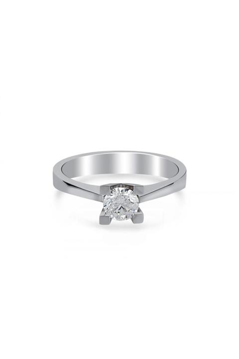 BLUE MOON DIAMOND Kadın 0,20 Karat Pırlanta Tektaş Yüzük