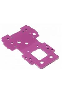 HPI 86067 Bulkhead Lower Plate 2.5mm (PURPLE) Savage