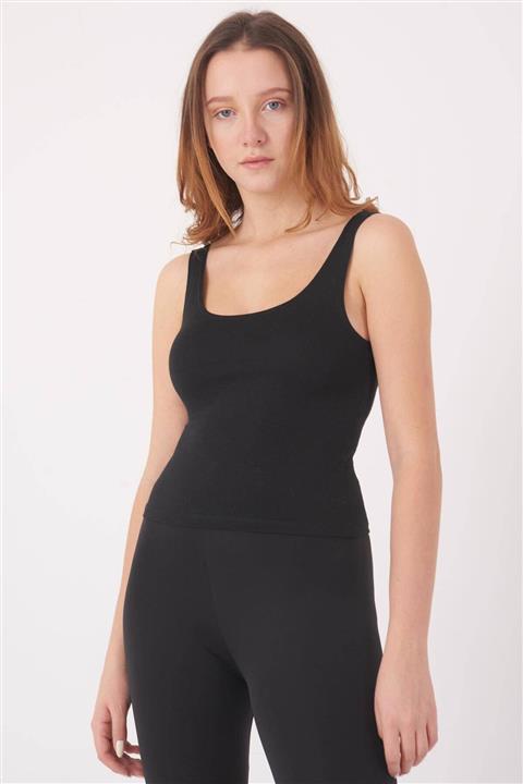 Addax Kadın Siyah Kısa Basic Büstiyer B0167 - K5 ADX-00007726