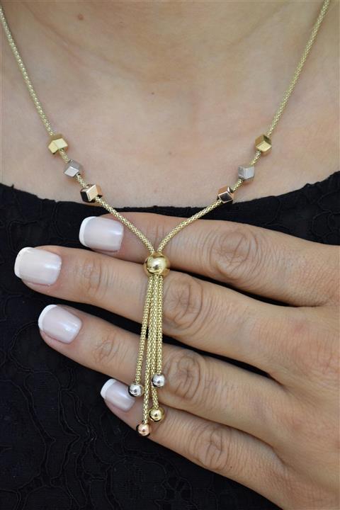 Aydın Gold 14 Ayar Altın,üçrenk Toplu Set