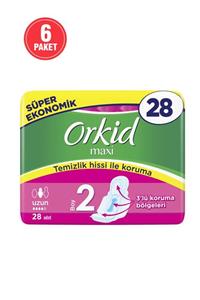 Orkid Maxi Uzun 28'li 6 Paket