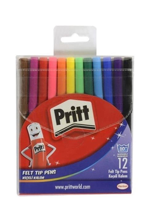 Pritt Keçeli Kalem 12 Renk