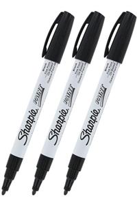 Sharpie Paınt Siyah Kalem 2-4 mm 3 Adet