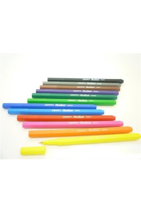 Masis Graps Zw 207b Fine Liner 12’li Kalem 12 Renk