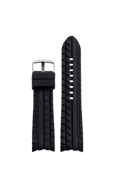 OSO KORDON Orjinal Silikon Kordon S837 - Siyah - 24mm