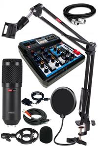 Lastvoice Rec paket-2 Bm800 Mikrofon Phantomlu mikser stand filtre Set