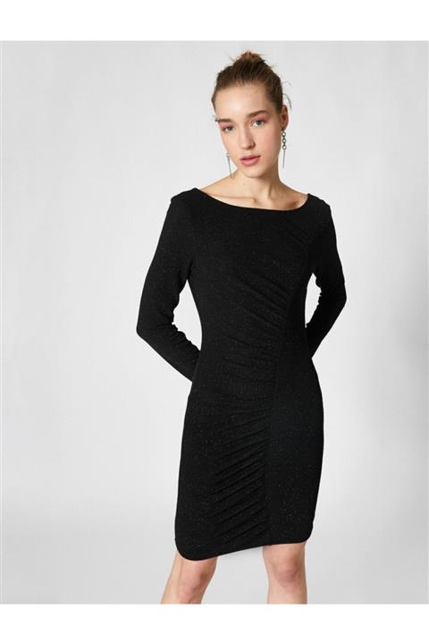 Koton Sim Detayli Elbise Abiye