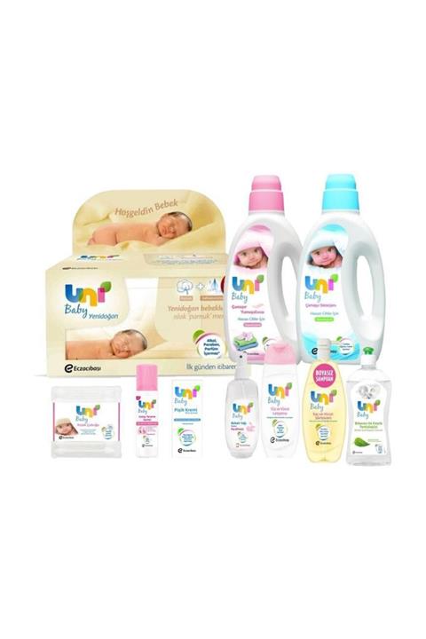 Uni Baby Aylık Süper Fırsat Ve Hediye Paketi 10'lu Set