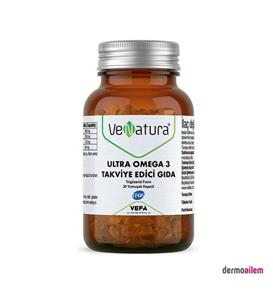 VeNatura Ultra Omega 3 Takviye Edici Gıda 30 Kapsül