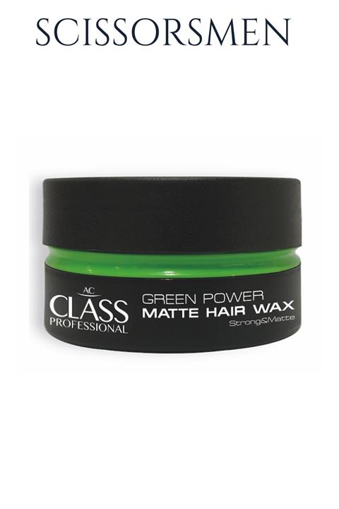 AC CLASS Professıonal Yeşil (GREEN) Mat Wax (POWER MATTE HAIR WAX) 150ml