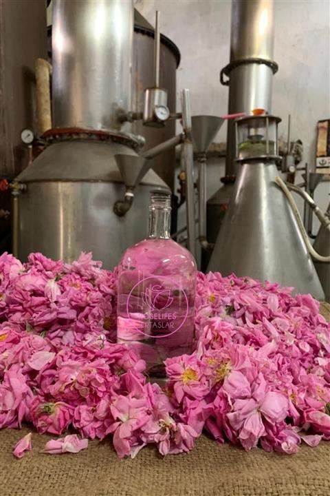 ROSE LİFES ERTAŞLAR Doğal Gül Suyu Yağı Alınmamış Üreticen 1 kg