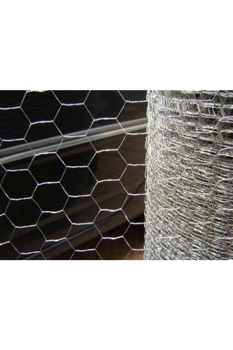 Hastel Kümes Çit Teli 120 Cm, 2.50x4 Cm Göz Aralıklı Örgülü 0.8 Mm Kalınlığında