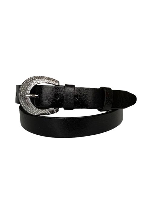 GoDeri Hakiki Deri Gümüş Tokalı Ince Kadın Kemeri 3 Cm