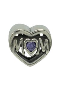 Nur Silver Mom Charm