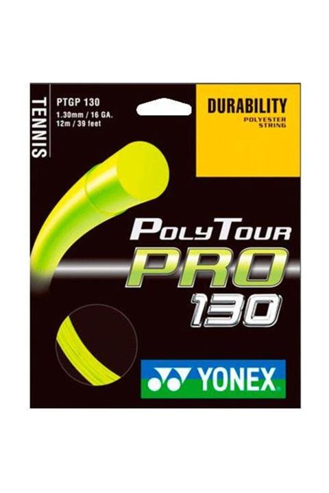 YONEX Poly Tour Pro 130 Tenis Kordajı (12m) - Sarı