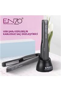 TamamElek En-5866 Taşınabilir Hızlı Isıtma Seramik Şarjlı Seyahat Mini Usb Saç Düzleştirici.