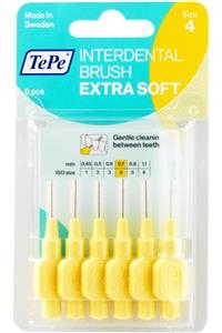 TePe Blister Arayüz Fırçası 6 Adet Extra Soft 0,7 Sarı