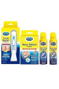 Scholl Ilaçlı Flaster+tırnak Kiti+ Ayakkabı Ve Ayak Spreyi