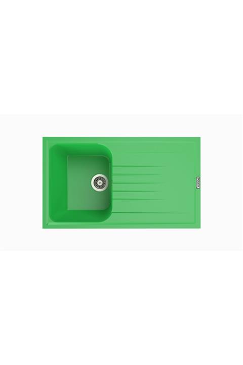 POLEX Cristalüx Granit Eviye P02 Yeşil