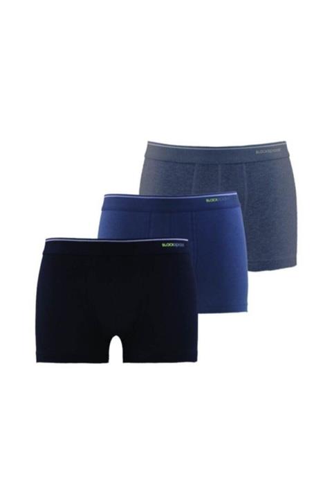 Blackspade Erkek Siyah Renkli Boxer