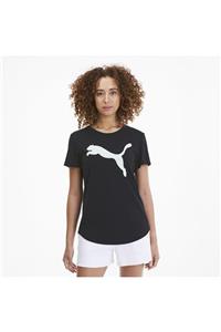 Puma EVOSTRIPE TEE Siyah Kadın T-Shirt 100547674