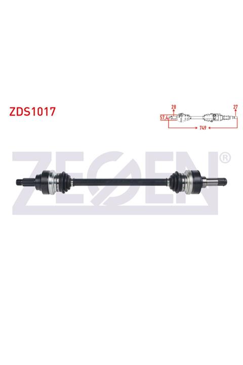 ünlü oto Komple Aks Sol Arka Uzunluk 749mm Bmw 116i - 118i (f20,f21) 2010- / 316i - 320i