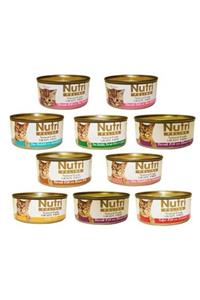 Nutri Feline Nutri Konserve Kedi Maması 24x85gr Karışık Paket